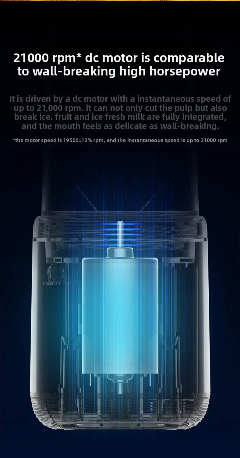 Emyom Portable Blender- Fresh Smoothies Anywhere- with free portable cup!