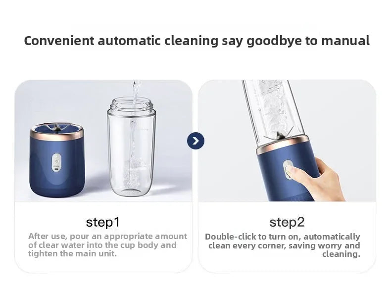 Emyom Portable Blender- Fresh Smoothies Anywhere- with free portable cup!