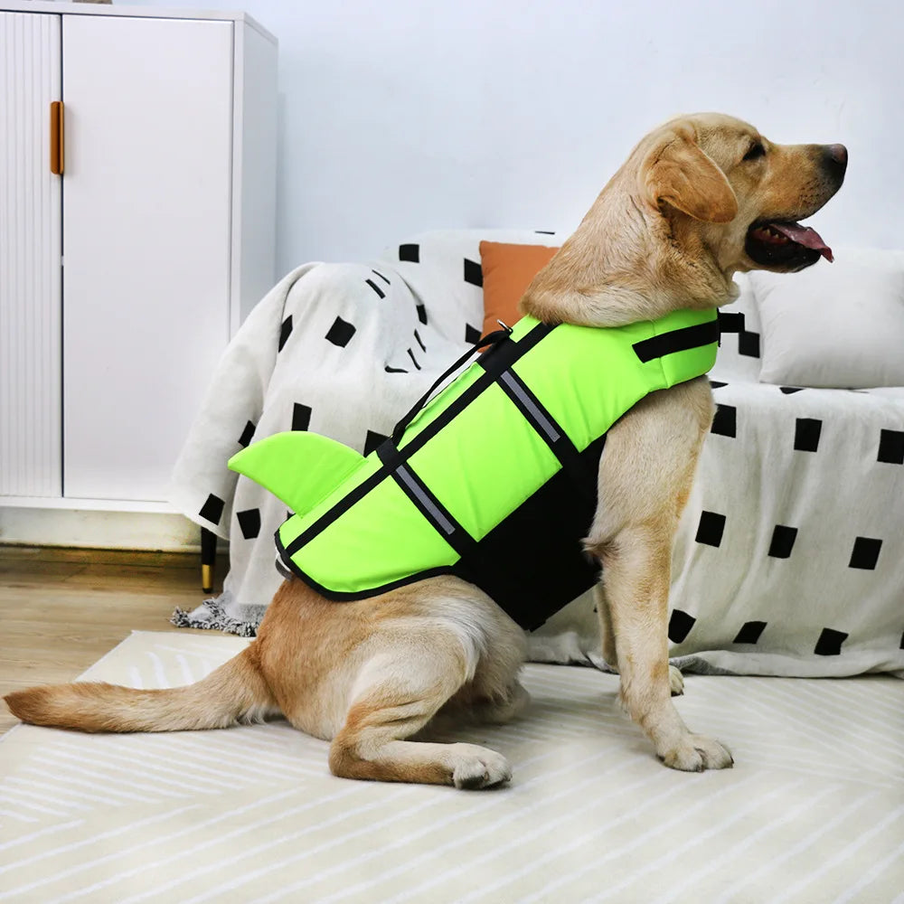 Pet Life Jacket New Reflective Outdoor Dog Clothes Pet Swimsuit Angel Wings Dog Life Jacket Summer Clothes Dog Clothes