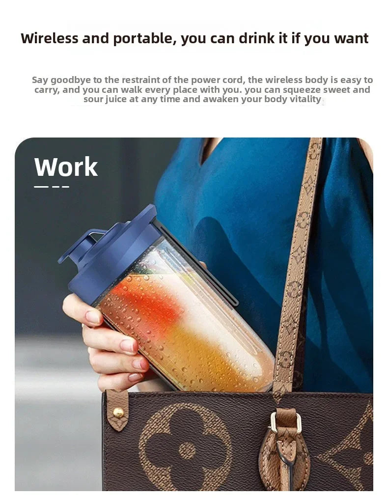 Emyom Portable Blender- Fresh Smoothies Anywhere- with free portable cup!