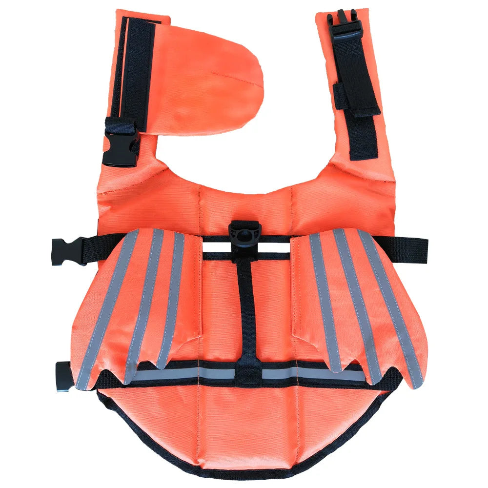 Pet Life Jacket New Reflective Outdoor Dog Clothes Pet Swimsuit Angel Wings Dog Life Jacket Summer Clothes Dog Clothes