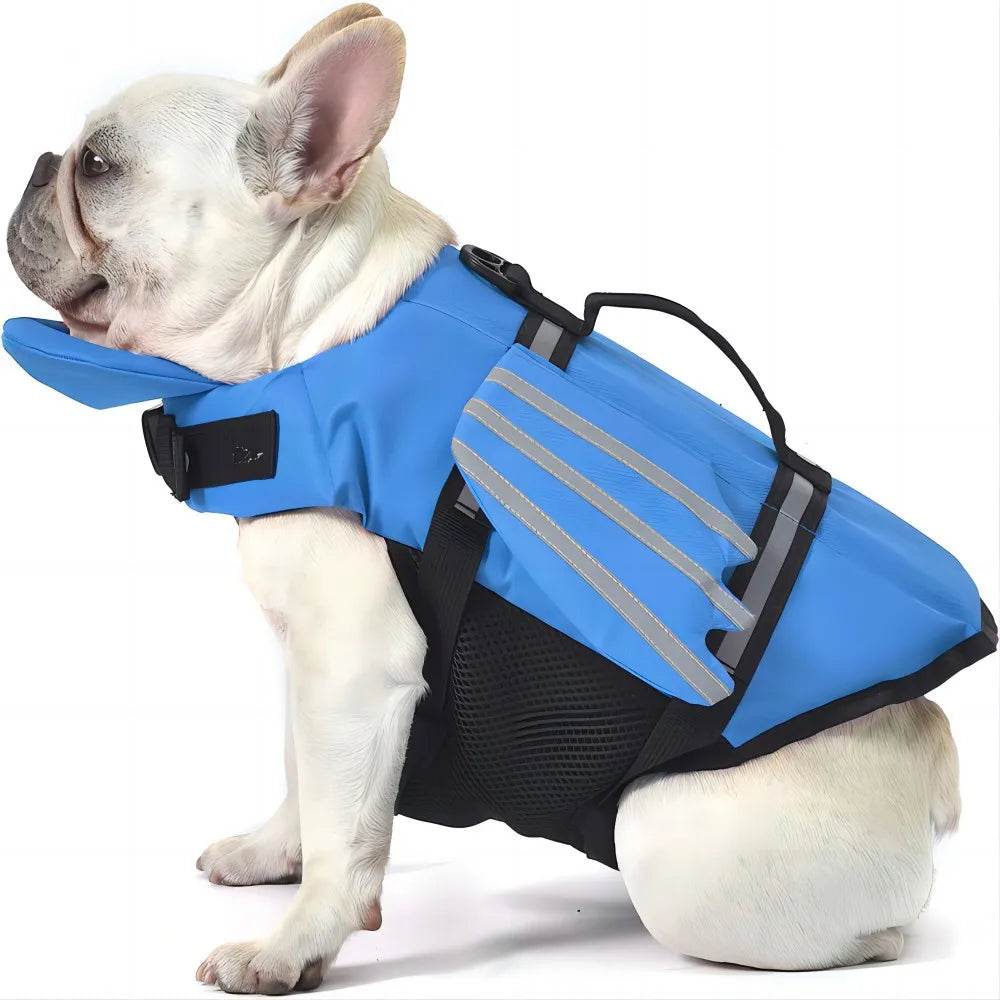 Pet Life Jacket New Reflective Outdoor Dog Clothes Pet Swimsuit Angel Wings Dog Life Jacket Summer Clothes Dog Clothes