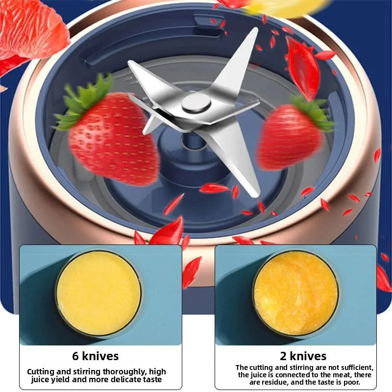 Emyom Portable Blender- Fresh Smoothies Anywhere- with free portable cup!